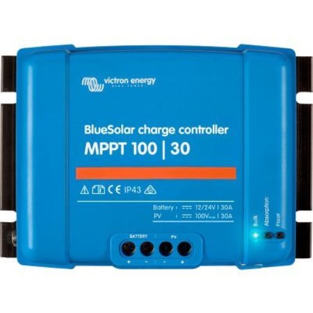 INVERTERS R US Victron Energy BlueSolar MPPT 100/30, Blue, Aluminum SCC020030200